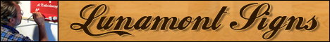 Lunamont Signs web banner ad